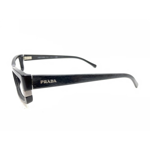 Prada VPR 01L 7BN-1O1 Black Gray Eyeglasses Frames 53-16 140 Italy Designer - Picture 7 of 12